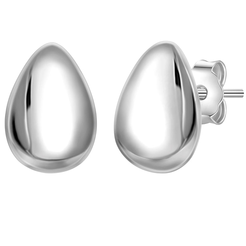 Ohrstecker Drops silber