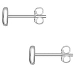 Ohrstecker Kreis silber