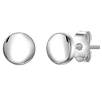 Ohrstecker Kreis silber