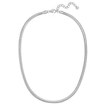 Schlangenkette silber
