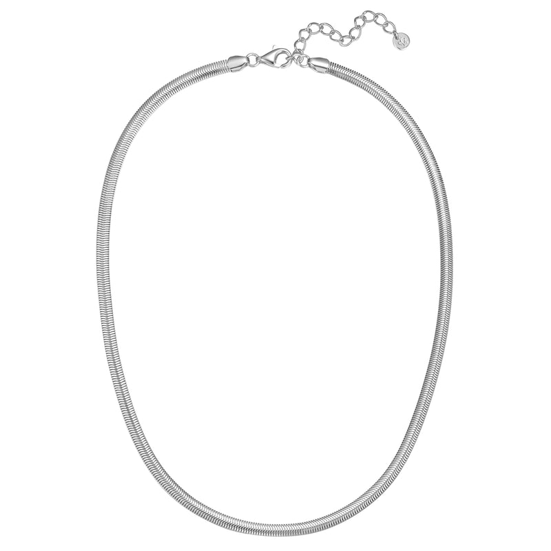 Schlangenkette silber