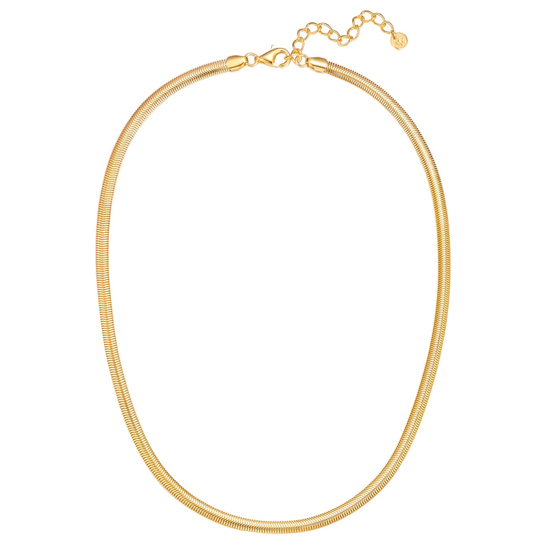 Schlangenkette gold