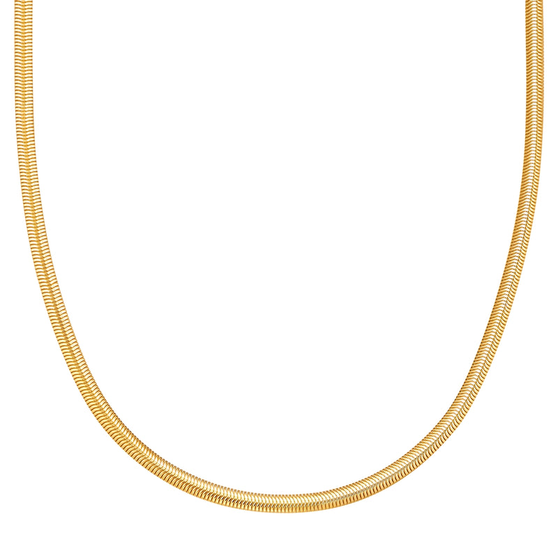 Schlangenkette gold