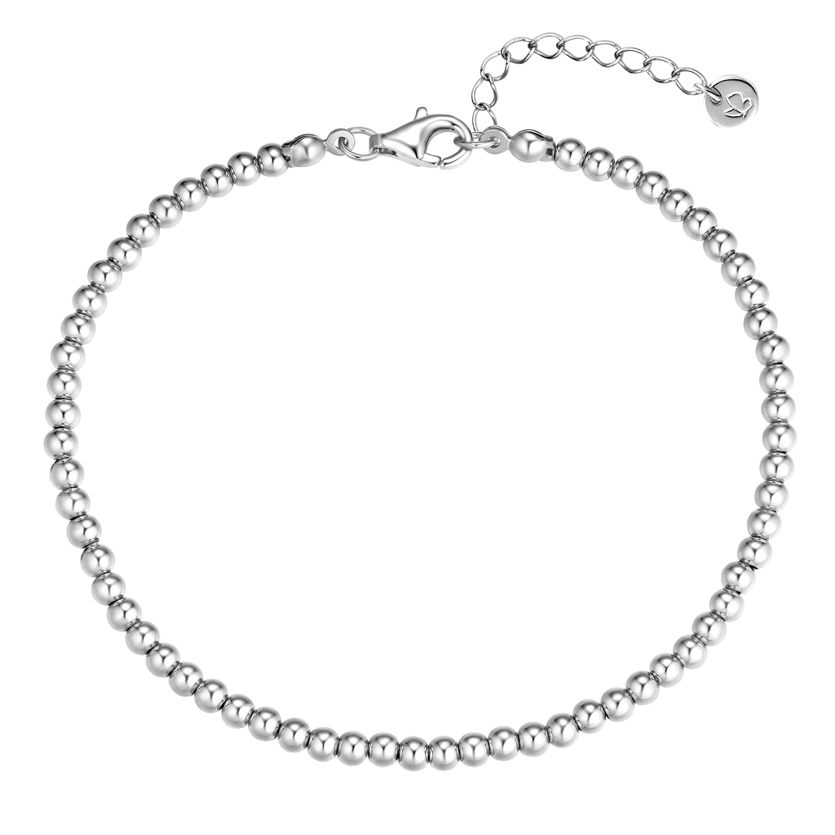 Kugelarmband silber