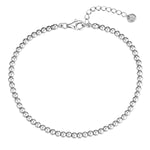 Kugelarmband silber