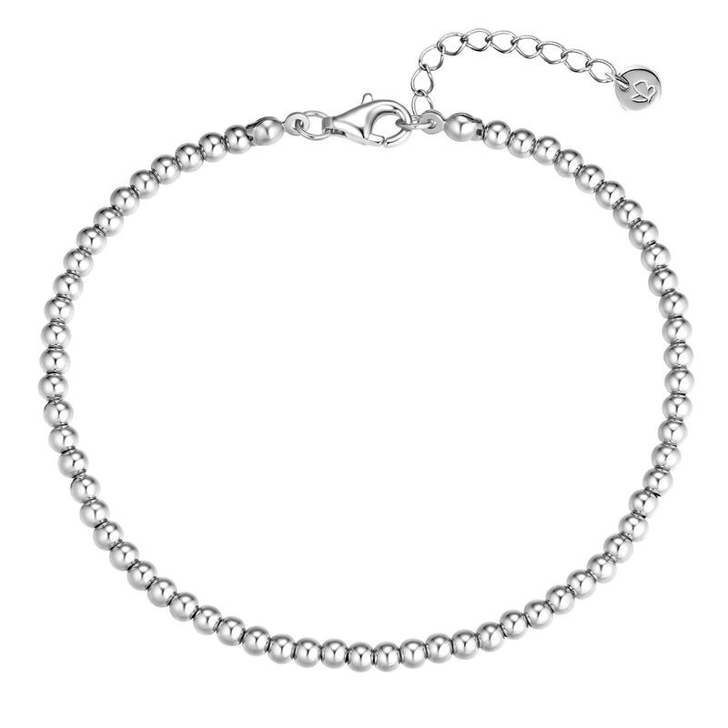 Kugelarmband silber