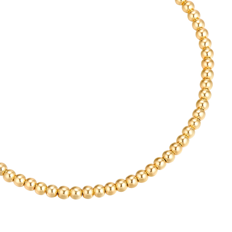 Kugelarmband gold