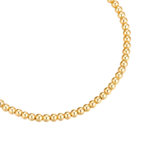 Kugelarmband gold