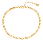 Kugelarmband gold