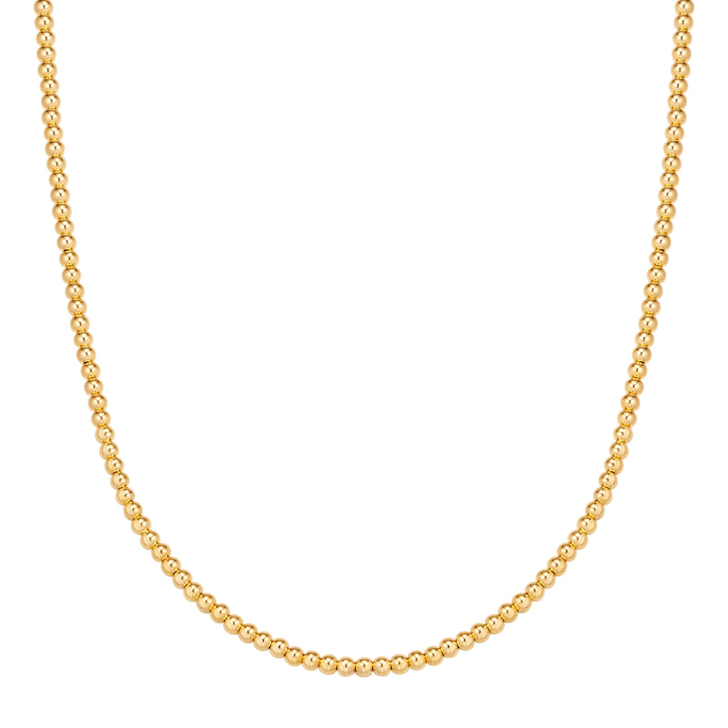 Kugelkette gold