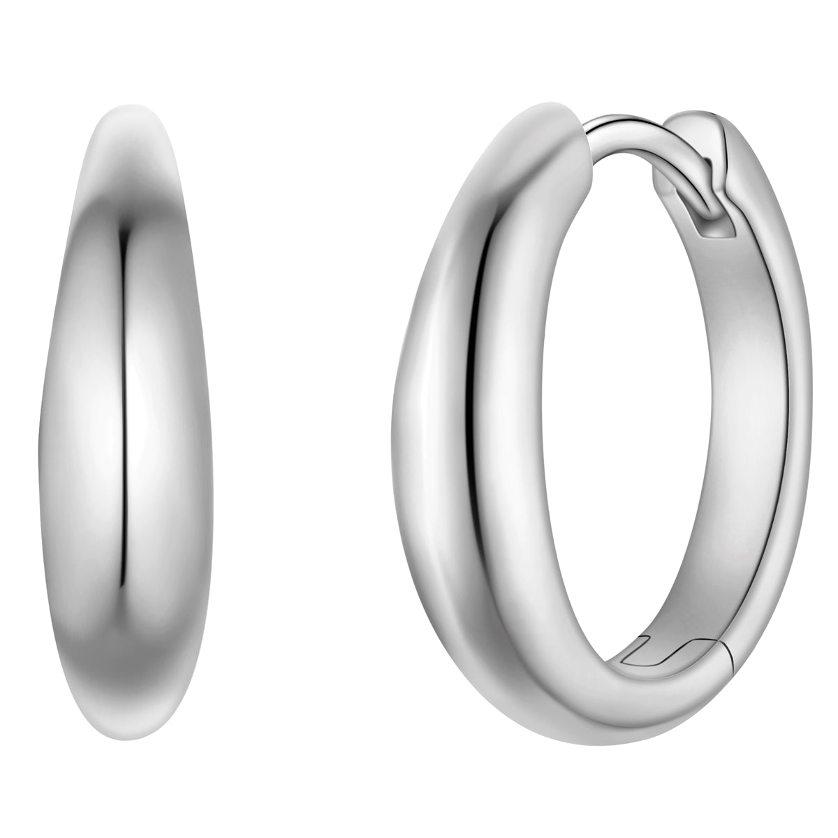 Creolen Basic silber