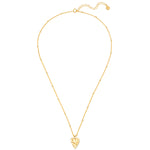 Gold-Kette mit Herz-Anhänger