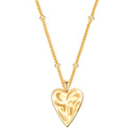 Gold-Kette mit Herz-Anhänger