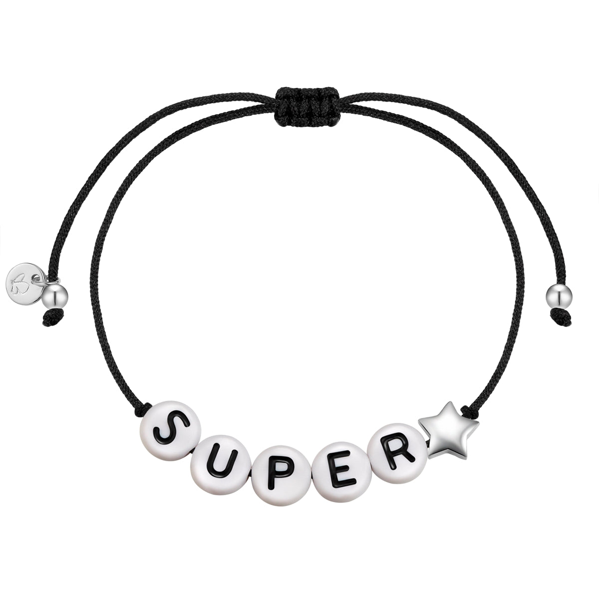 Armband Textil schwarz SUPER