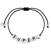 Armband Textil schwarz SUPER
