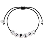 Armband Textil schwarz SUPER