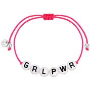 Textil Armband pink GRLPWR