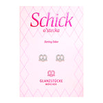 Ohrstecker Herz Brez'n silber