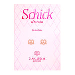 Ohrstecker Herz Brez'n roségold