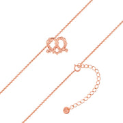 Kette mit Anhänger Herz Brez'n roségold