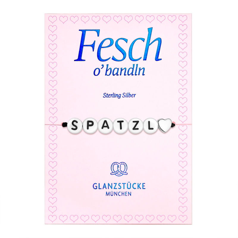 Textil-Armband schwarz SPATZL
