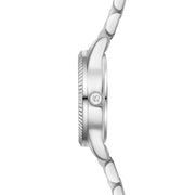Damen Uhr Schwabing schwarz mit Edelstahl-Armband silber – Ansicht 3