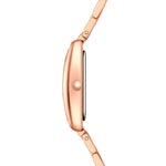 Damen Uhr Haidhausen braun mit Edelstahl-Armband gold