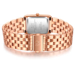 Damen Uhr Haidhausen braun mit Edelstahl-Armband gold