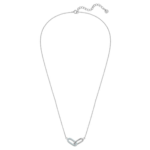 Halskette verschlungen mit Zirkonia