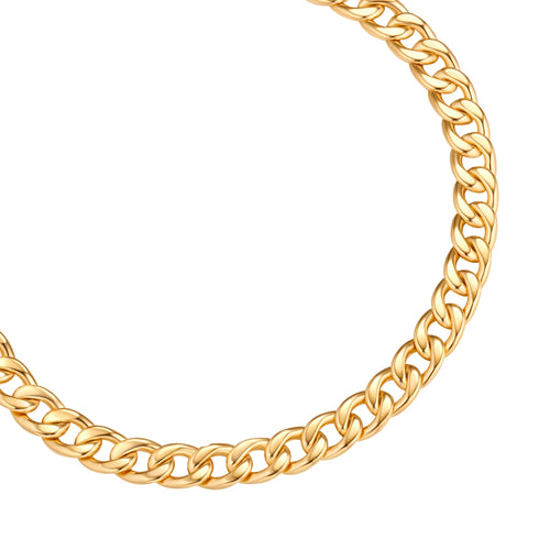 Panzer Armband gold