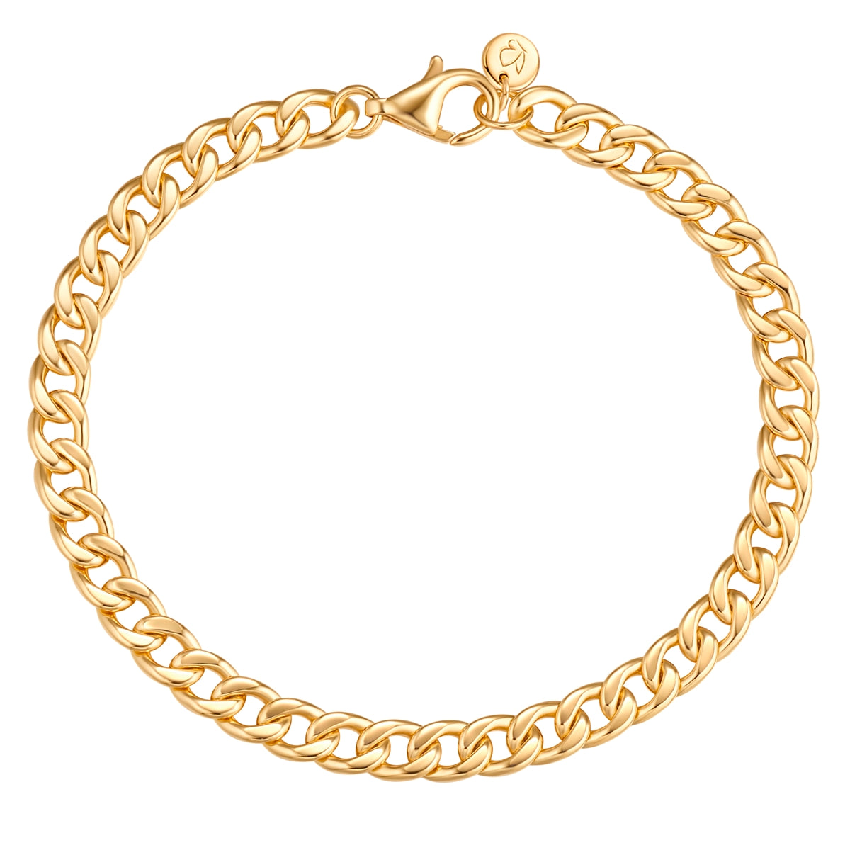 Panzer Armband gold