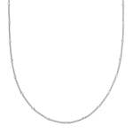 Silberfarbene Gliederkette