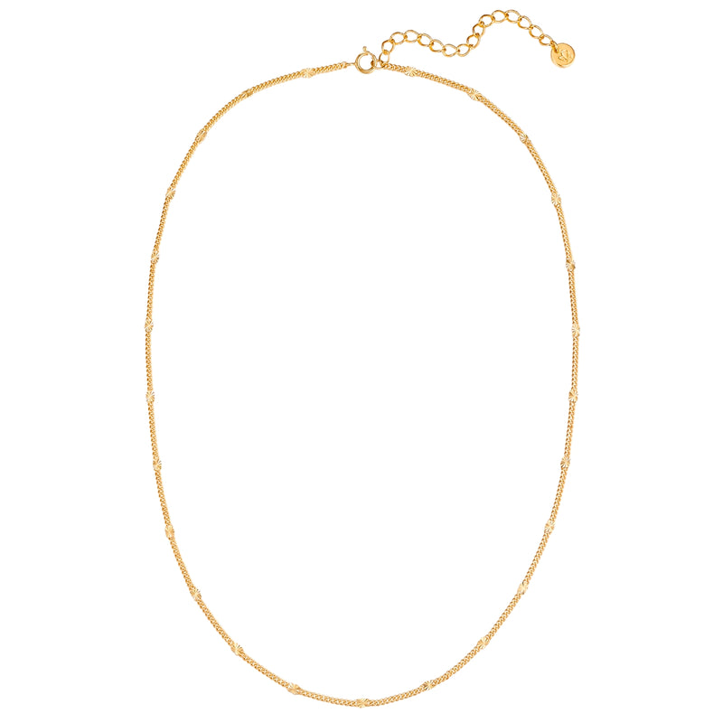 Goldfarbene Gliederkette