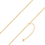 Goldfarbene Gliederkette