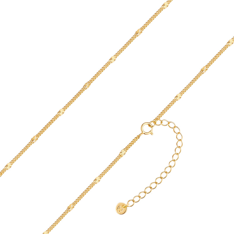 Goldfarbene Gliederkette