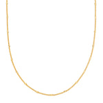 Goldfarbene Gliederkette