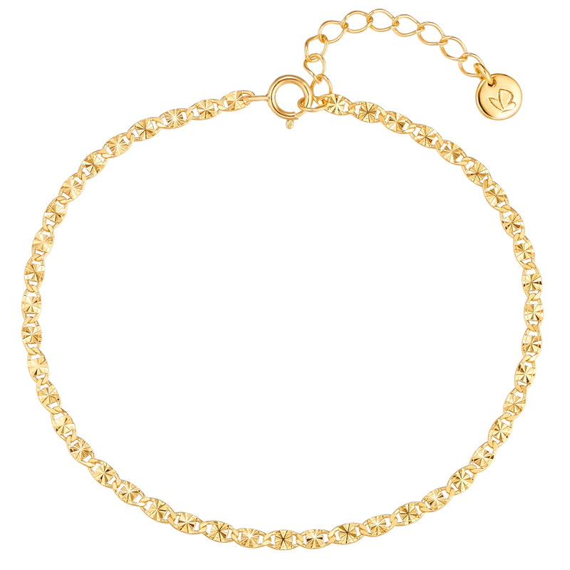 Armband mit Glieder gold