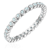 Ring Zirkonia weiß