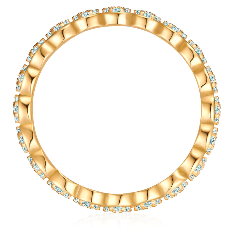 Goldener Memoire-Ring