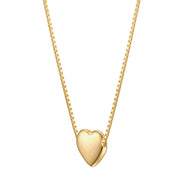 Kette mit goldenem Herz-Anhänger