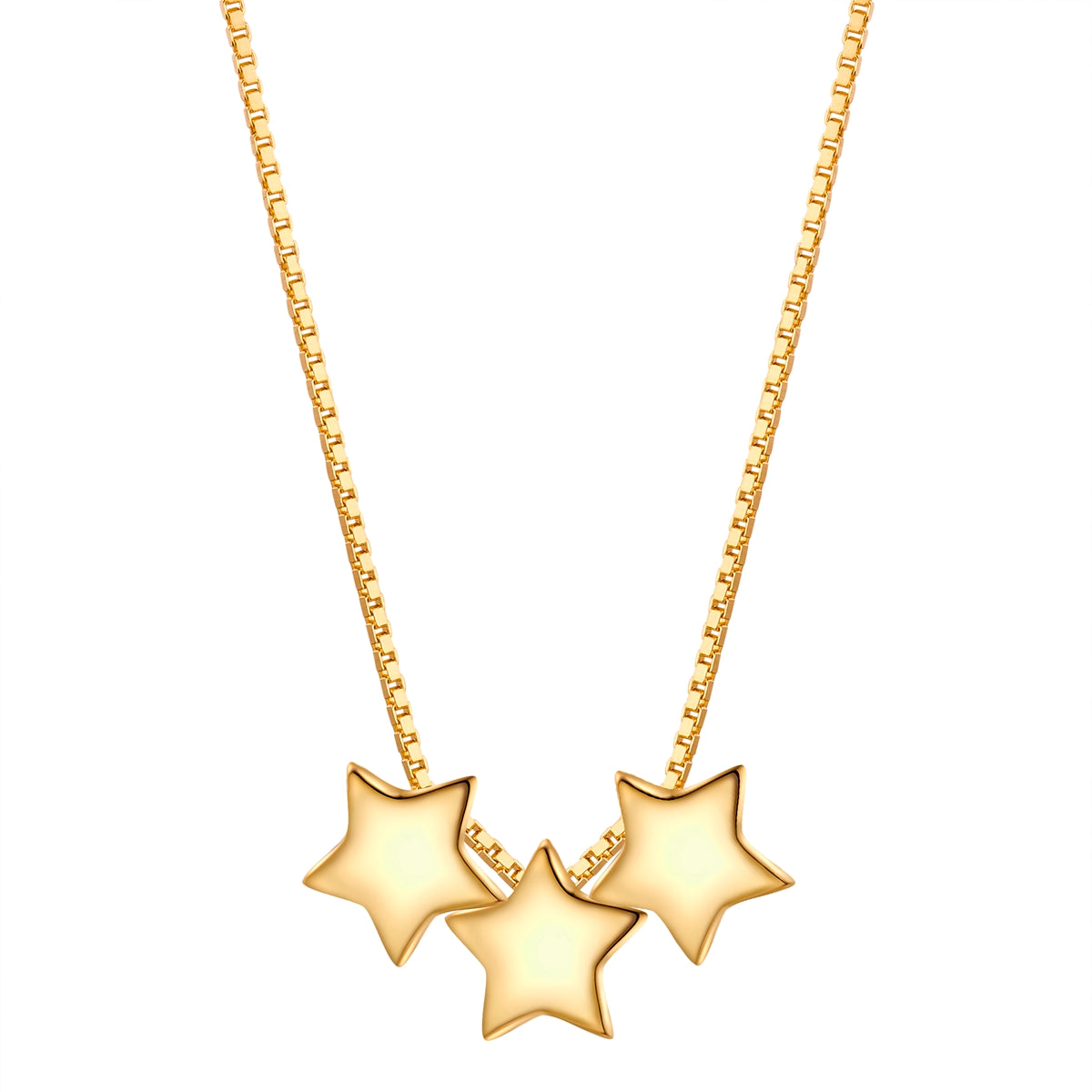 Kette mit Stern-Anhänger gold