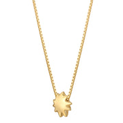 Kette mit Anhänger Sonne gold
