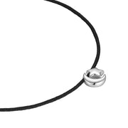 Textil-Armband mit Mond/Sterne