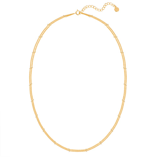2-reihige Kette gold