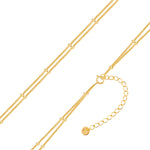 2-reihige Kette gold