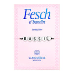 Textil-Armband schwarz BUSSI
