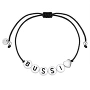 Textil-Armband schwarz BUSSI