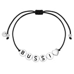 Textil-Armband schwarz BUSSI