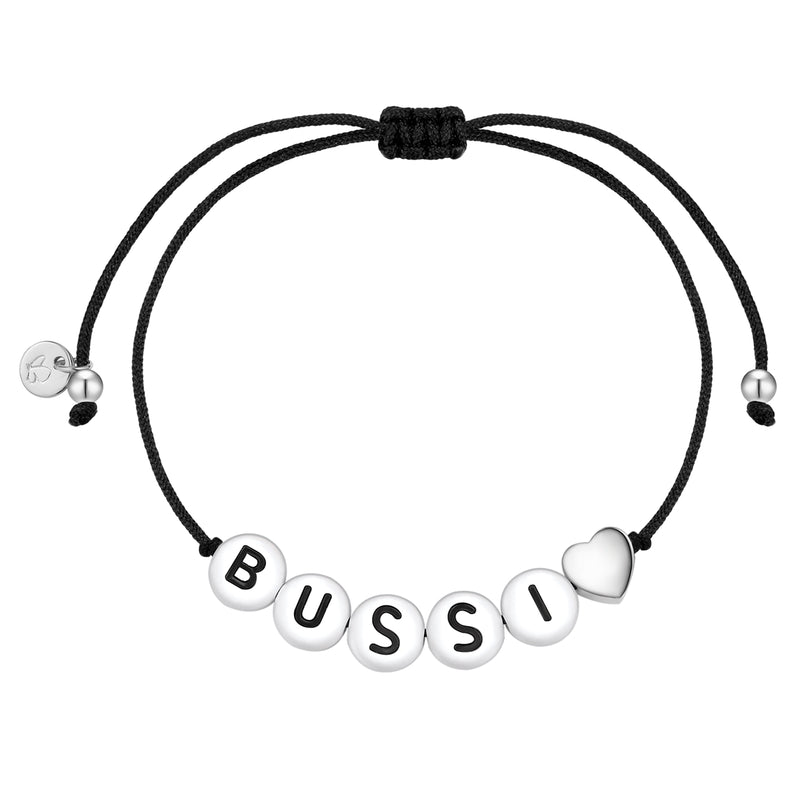 Textil-Armband schwarz BUSSI