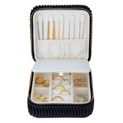 Schmuck Organizer mit Spiegel Medium schwarz